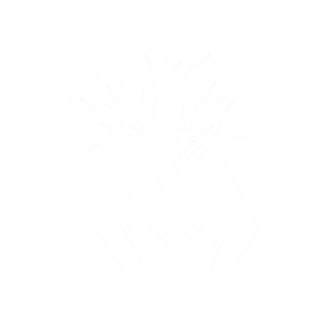 hand tree logo design